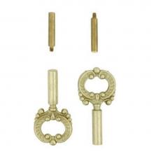 Satco S70-160 - 2 Brass Finish Keys and Ext