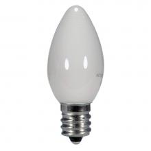 Satco S9157 - 0.5W C7/WH/LED/120V/CD