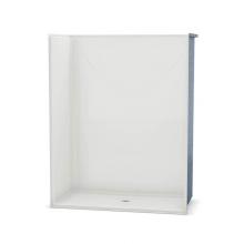 Aker 141329-000-002 - OPS-6030-RS - Base Model 60 in. x 30.25 in. x 76.625 in. 1-piece Alcove Shower with No Seat, Cente