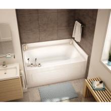 Aker 141482-000-002 - GT-4260AP 60 in. x 42 in. Rectangular Alcove Bathtub with Center Drain in White