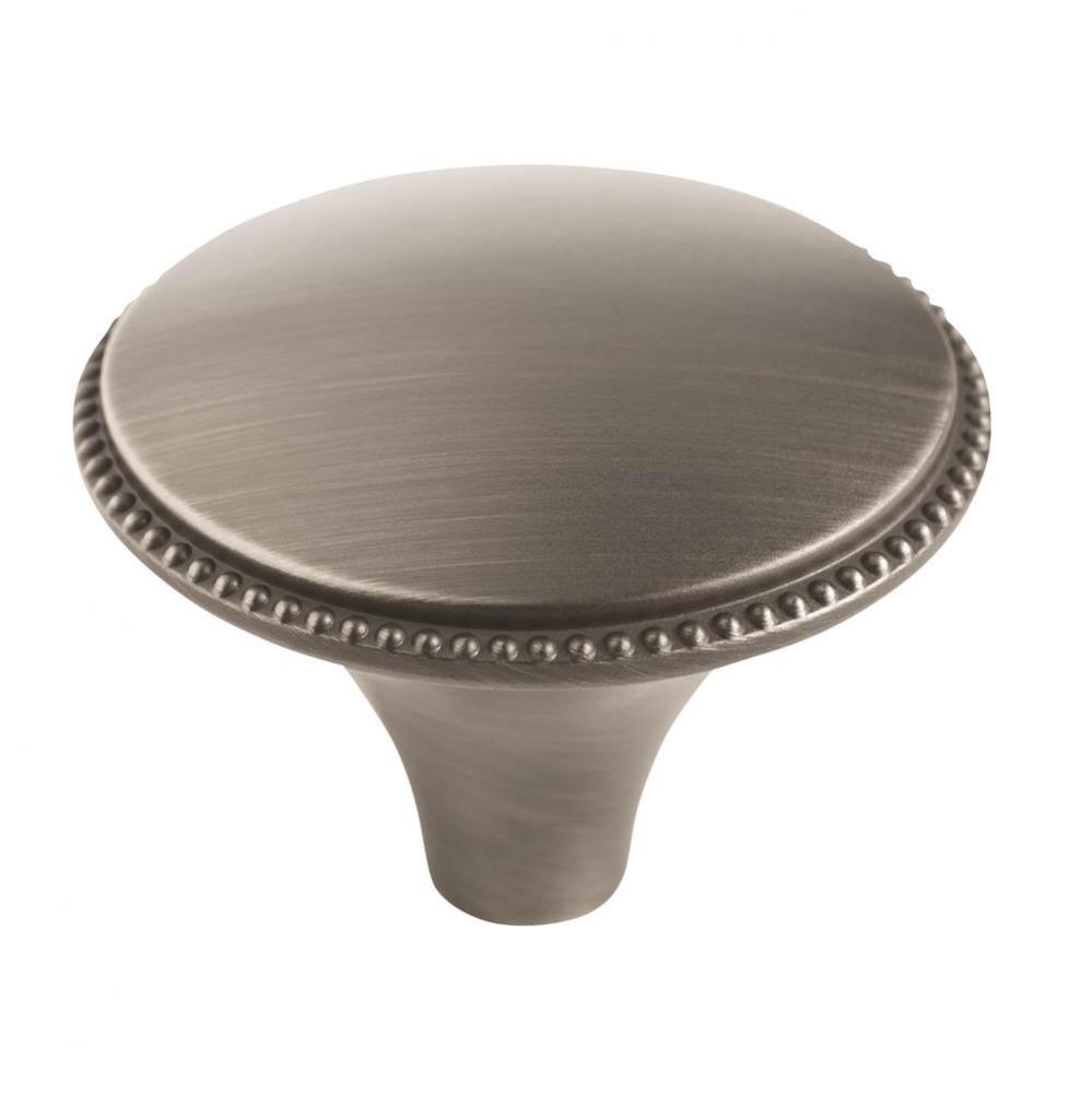 Atherly 1-9/16 in (40 mm) Diameter Antique Silver Cabinet Knob