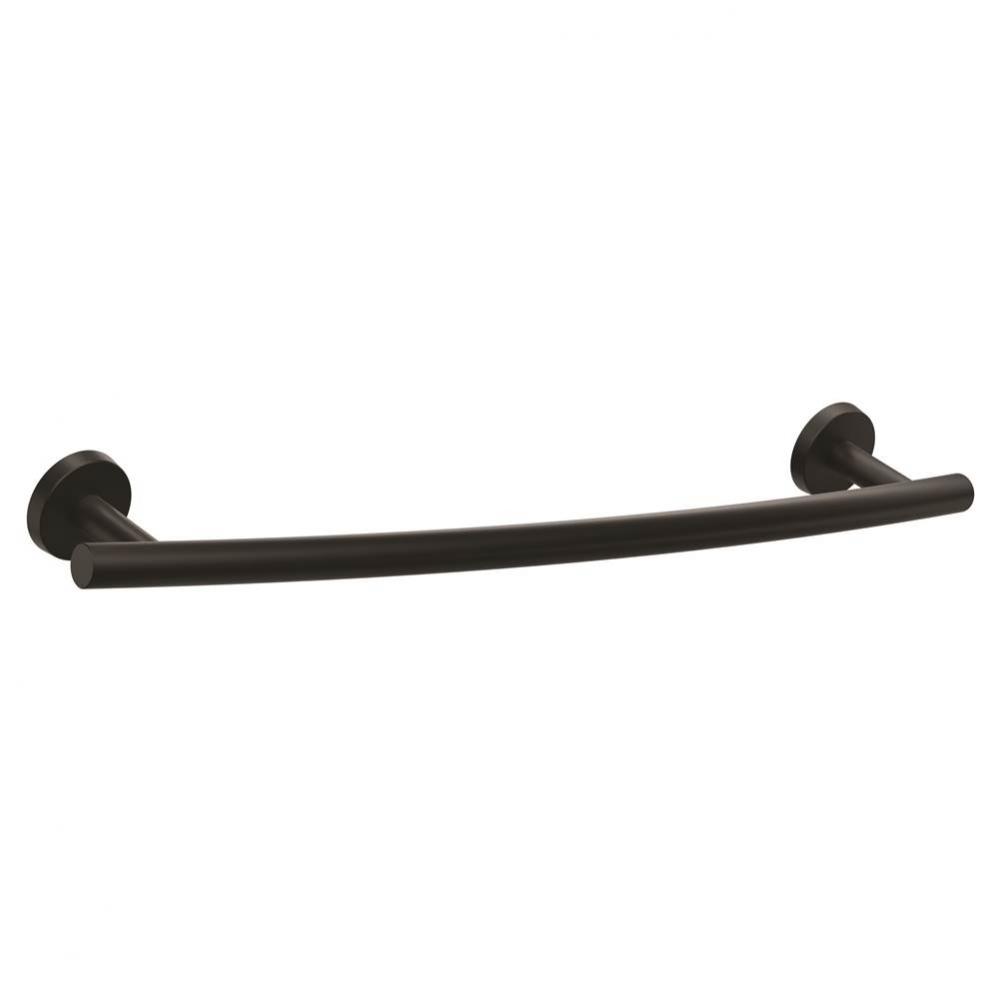 Arrondi 18 in (457 mm) Towel Bar in Matte Black