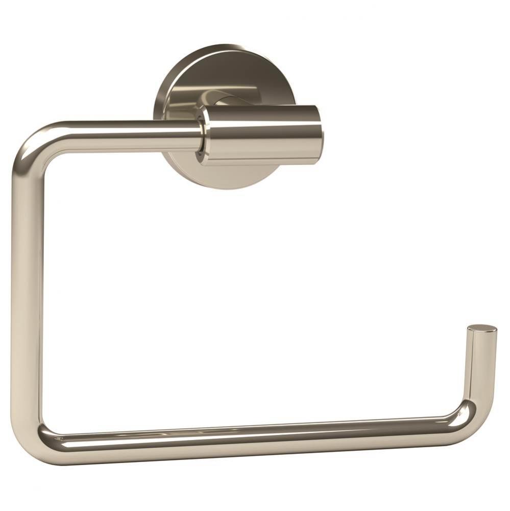 Arrondi 6-7/16 in (164 mm) Length Towel Ring in Polished Stainless Steel