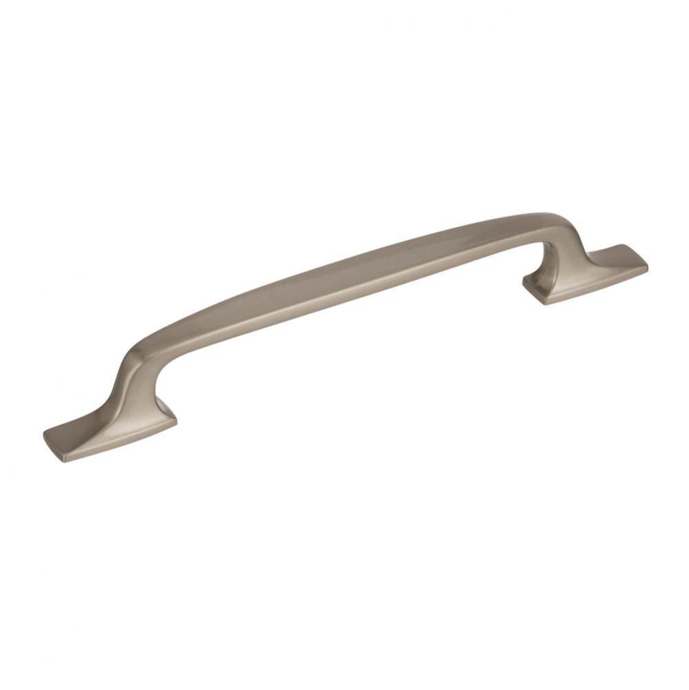 Highland Ridge 6-5/16 in (160 mm) Center-to-Center Satin Nickel Cabinet Pull