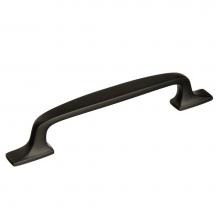 Amerock BP55319BBR - Highland Ridge 5-1/16 in (128 mm) Center-to-Center Black Bronze Cabinet Pull