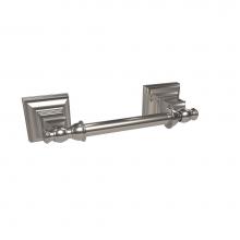 Amerock BH2651726 - Markham Pivoting Double Post Tissue Roll Holder in Polished Chrome