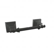 Amerock BH26517MB - Markham Pivoting Double Post Tissue Roll Holder in Matte Black