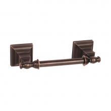 Amerock BH26517ORB - Markham Pivoting Double Post Tissue Roll Holder in Oil-Rubbed Bronze