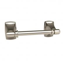 Amerock BH26507PN - Clarendon Pivoting Double Post Tissue Roll Holder in Polished Nickel