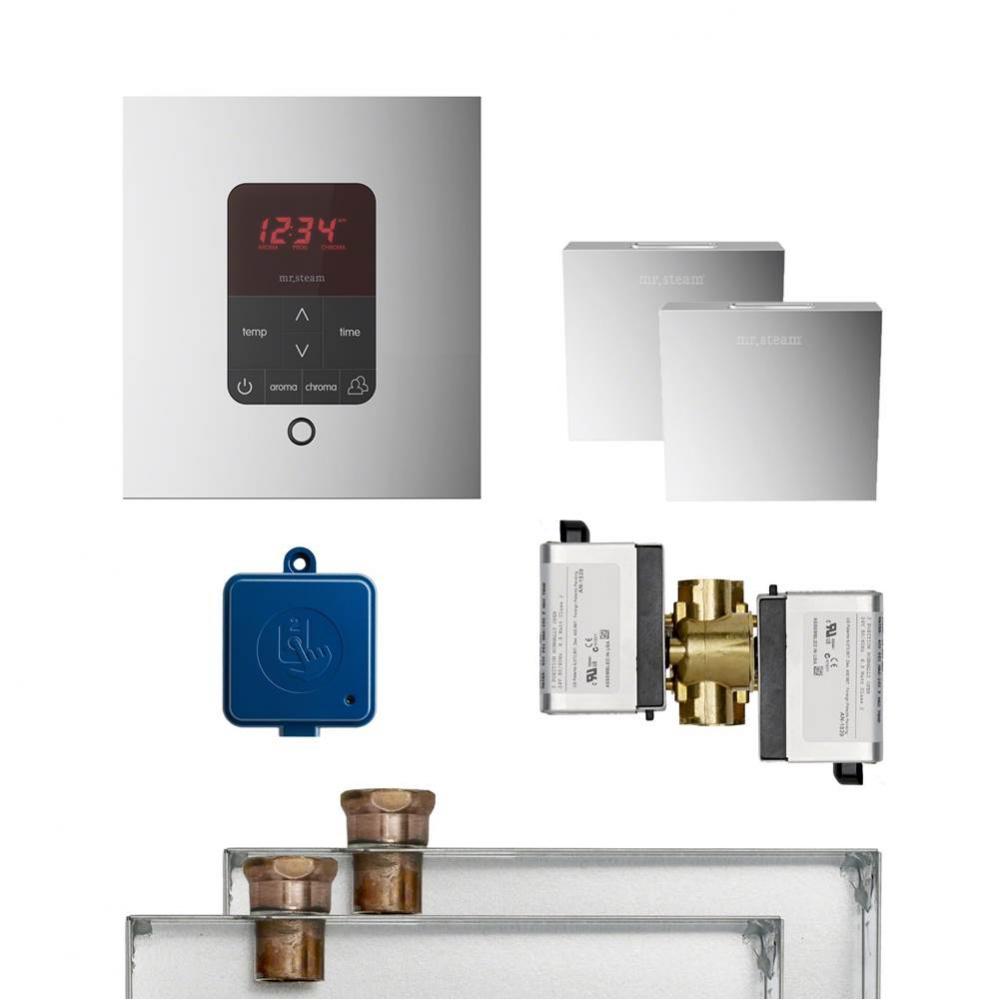 MS-BUTLERL-2SQ PC Plumbing Steam Shower Control Packages