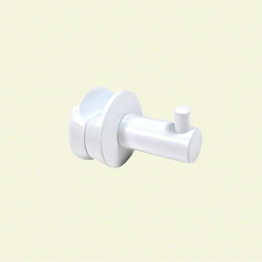 Single Robe Hook in White