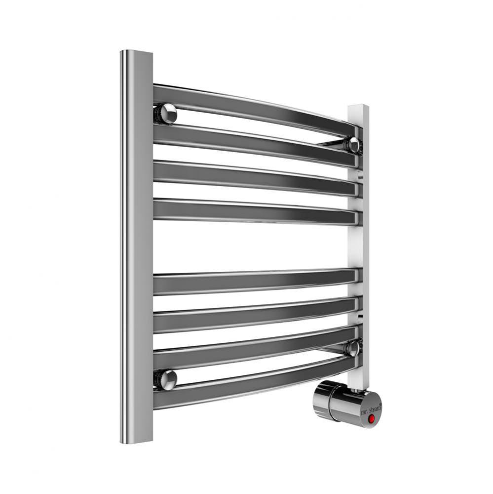 Broadway Collection&#xae; 8-Bar Wall-Mounted Electric Towel Warmer with Digital Timer in Polished