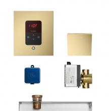 Mr. Steam MSBUTLER1SQ-SB - Butler Steam Shower Control Package with iTempoPlus Control and Aroma Designer SteamHead in Square