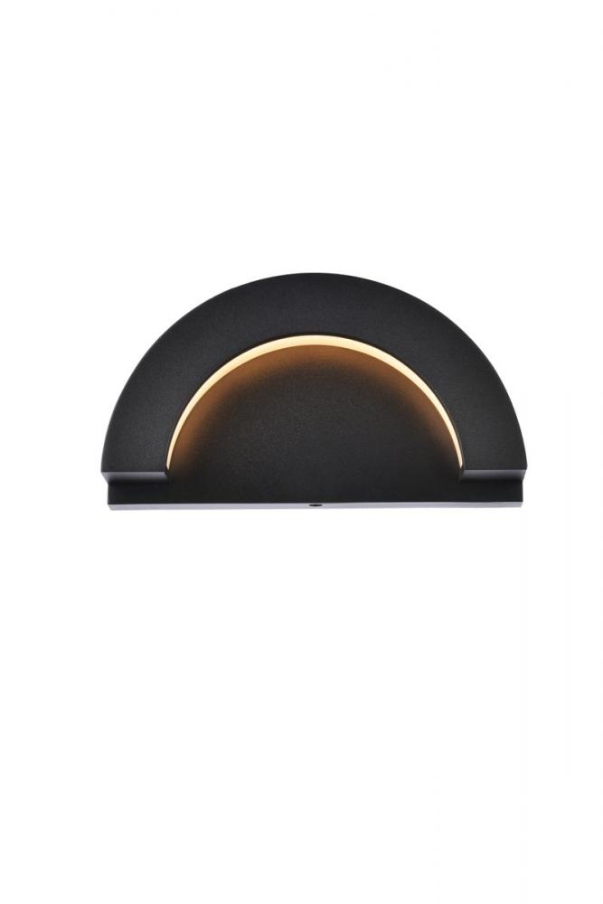 LED Wall Sconce W10&#39;&#39;E2.5&#39;&#39;H5.5&#39;&#39; Black