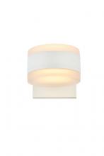 Elegant LDOD4012WH - Raine Integrated LED Wall Sconce in White