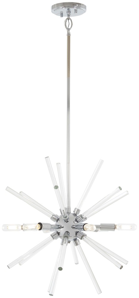 SPIKED - 6 LIGHT 18&#34; PENDANT