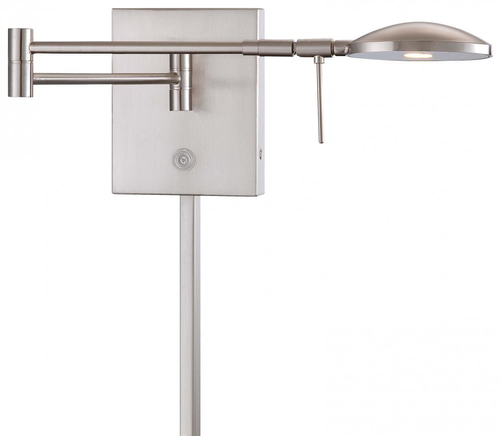 GEORGE&#39;S READING ROOM™ - 1 LIGHT LED SWING ARM WALL LAMP