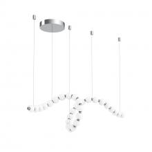 ALORA  CH321508CH - Akoya 29 Head Chrome LED Chandeliers