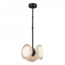 ALORA  PD320313UBAR - Alonso 13-in Urban Bronze/Alabaster LED Pendant