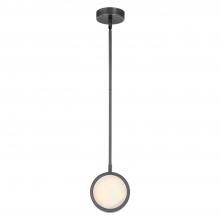 ALORA  PD325106UBAR - Blanco 6-in Urban Bronze/Alabaster LED Pendant