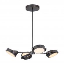 ALORA  PD325428UBAR - Blanco 28-in Urban Bronze/Alabaster LED Pendant