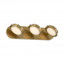 ALORA  WV325326VBAR - Blanco 26-in Vintage Brass/Alabaster LED Wall/Vanity