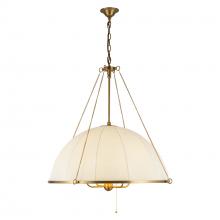 ALORA  CH661433BG - Crosby 33-in Brushed Gold Socket Chandelier