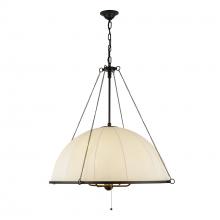 ALORA  CH661433MB - Crosby 33-in Matte Black Socket Chandelier