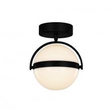 ALORA  FM301001MB-UNV - Globo 7-in Matte Black LED Flush Mount