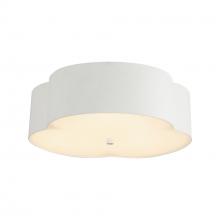 ALORA  FM566314AW - Adella 14-in Antique White Socket Flush Mount