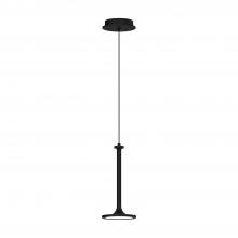 ALORA  PD418006MB - Issa 6-in Matte Black LED Pendant