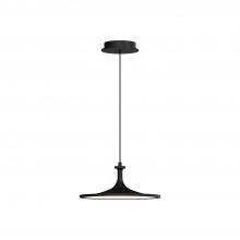 ALORA  PD418012MB - Issa 12-in Matte Black LED Pendant