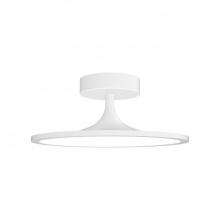 ALORA  SF418012WH - Issa 12-in White LED Semi Flush Mount