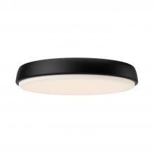 ALORA  FM503715MB-5CCT - Laval 15-in Matte Black LED Flush Mount