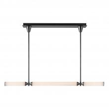 ALORA  LP348148UBFR-UNV - Edwin 48-in Urban Bronze/Frosted Ribbed Glass LED Linear Pendant