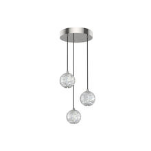 ALORA  MP321203PN - Marni 3 Head Polished Nickel LED Multi Pendant