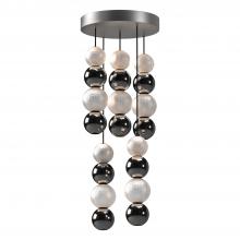 ALORA  MP321805PN - Onyx 5 Head Polished Nickel LED Multi Pendant