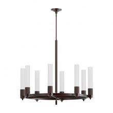 ALORA  CH416108WB - Rue 38-in Warm Bronze 8 Lights Chandeliers