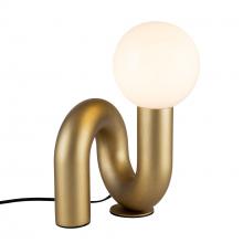 ALORA  TL420107BG - Sadie 6-in Brushed Gold Socket Table Lamp