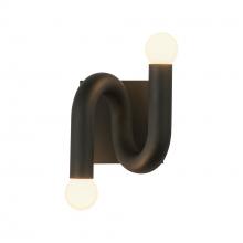 ALORA  WV420206MB - Sadie 6-in Matte Black Socket Wall Vanity