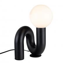 ALORA  TL420107GBK - Sadie 6-in Glossy Black Socket Table Lamp