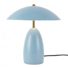 ALORA  TL437012CER - Poppy 12-in Cerulean LED Table Lamp