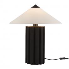 ALORA  TL441020MB - Ono 20-in Matte Black Socket Table Lamp