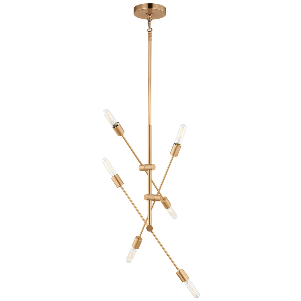 Axis Six Light Medium Chandelier