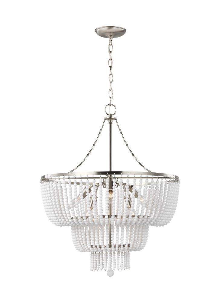 Jackie Six Light Chandelier