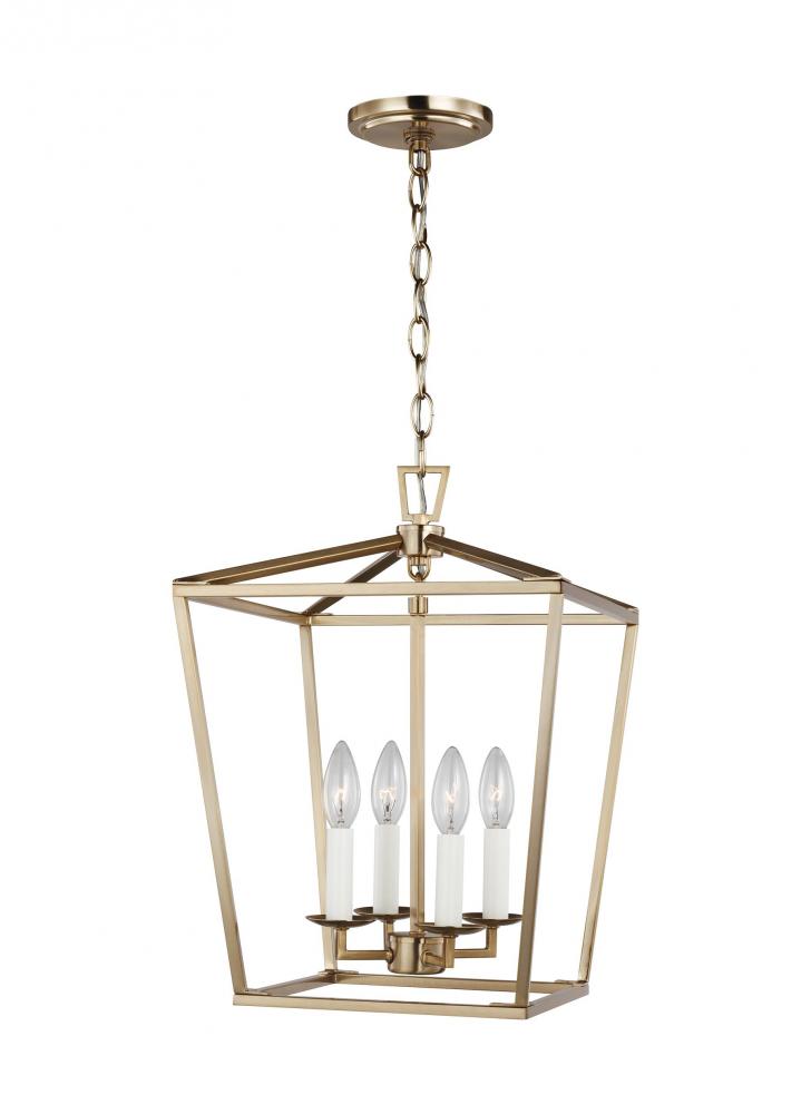 Dianna transitional 4-light LED indoor dimmable small ceiling pendant hanging chandelier light in sa