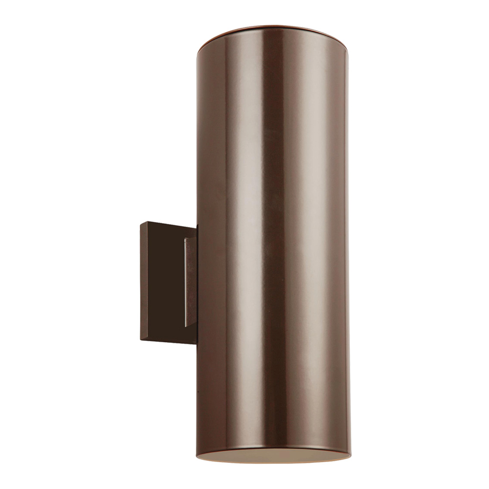 Outdoor Cylinders Small Two Light Outdoor Wall Lantern