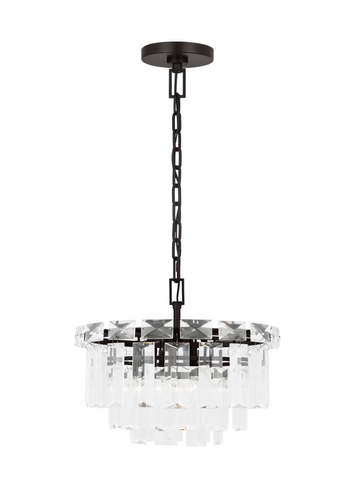 Arden Glam 4-Light Indoor Dimmable Small Chandelier