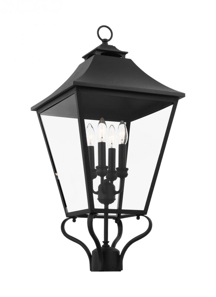 Galena Traditional 4-Light Outdoor Exterior Large Post Lantern
