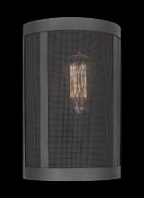 Visual Comfort & Co. Studio Collection 4128501-12 - Gereon traditional 1-light indoor dimmable bath vanity wall sconce in black finish